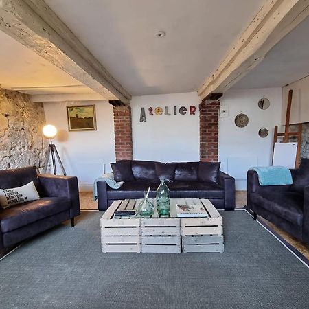 Le Jardin D'Eugene - 4P House - Terrace - Historic Center Villa Honfleur Bagian luar foto