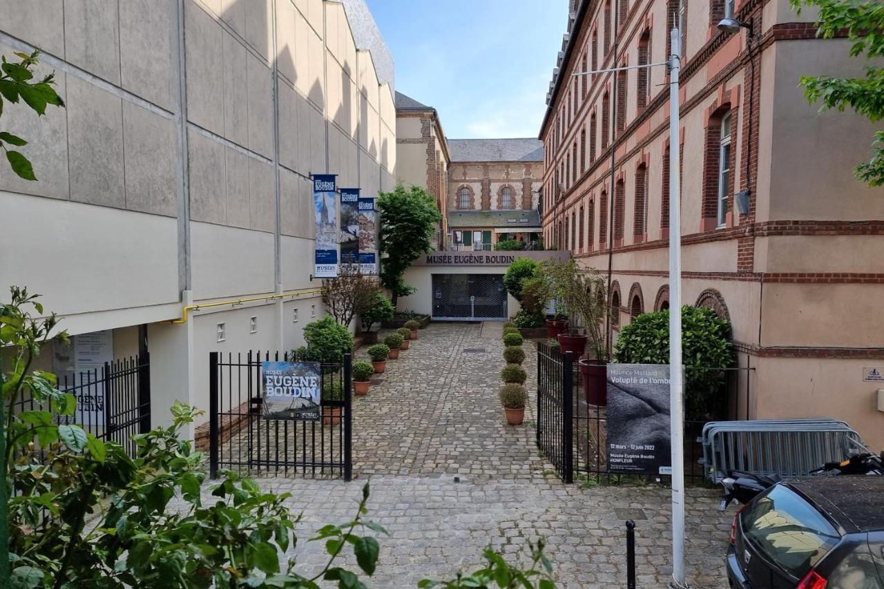 Le Jardin D'Eugene - 4P House - Terrace - Historic Center Villa Honfleur Bagian luar foto