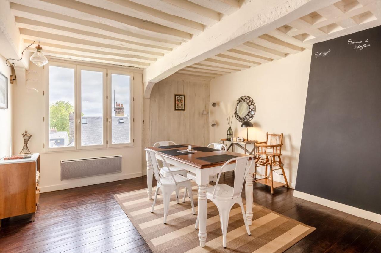 Le Jardin D'Eugene - 4P House - Terrace - Historic Center Villa Honfleur Bagian luar foto