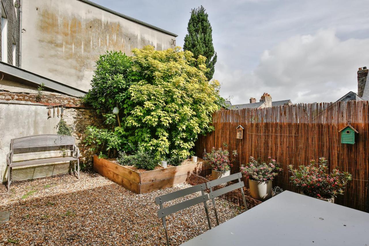 Le Jardin D'Eugene - 4P House - Terrace - Historic Center Villa Honfleur Bagian luar foto
